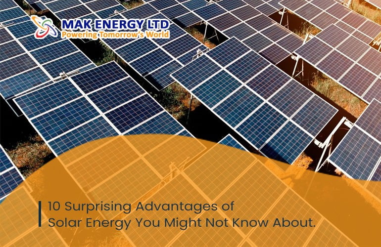 banner of solar - advantages of solar energy