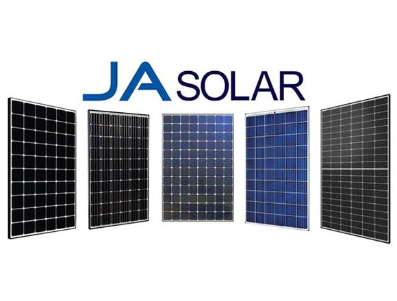 JA solar panels - solar panel