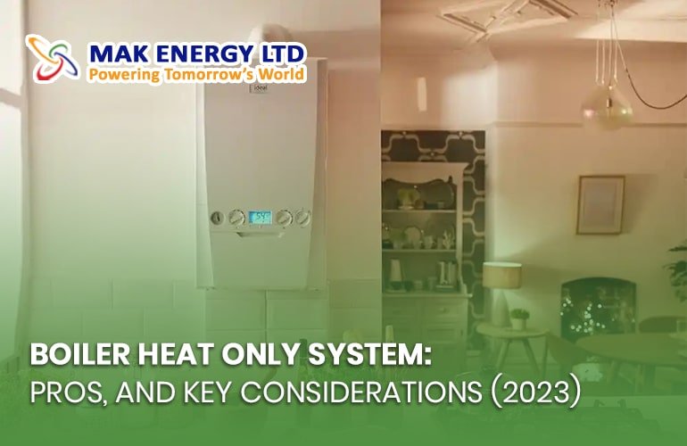 Boiler heat only installed in kitchen