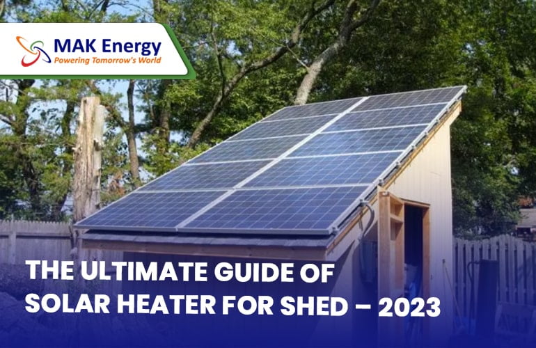 solar heater for shed