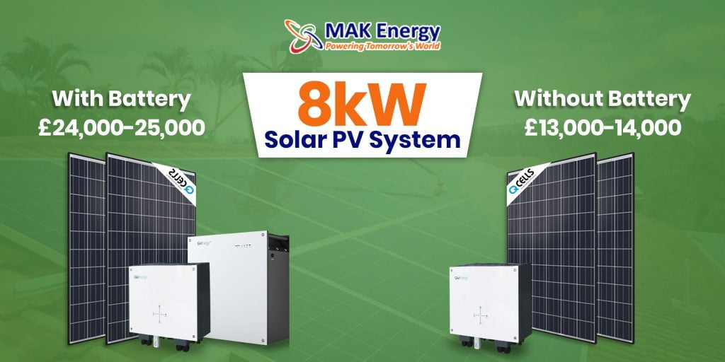 8kW Solar System in the UK 2023