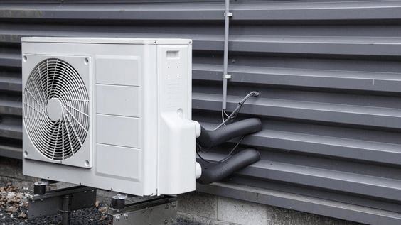 outdoor unit air source heat pump installers