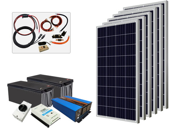 off grid solar system components
