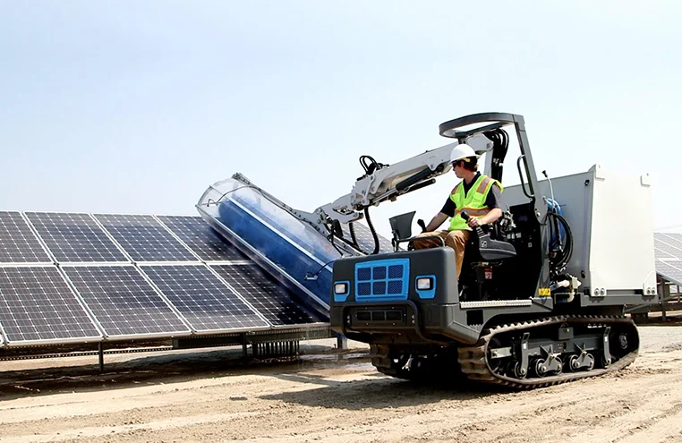 Benefits Of Solar Panel Cleaning Trailer System