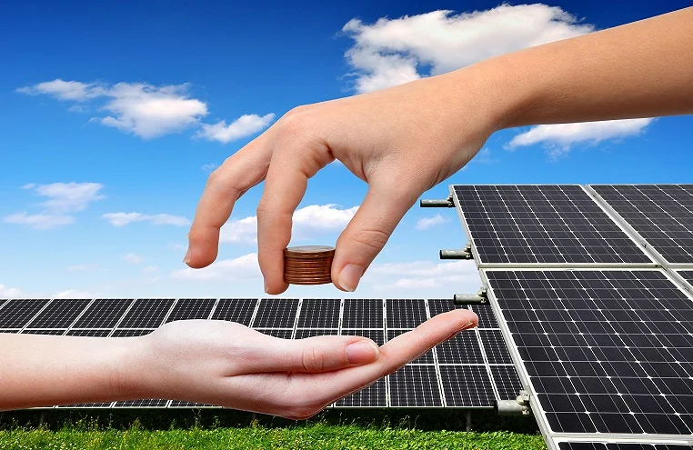 Return over investment on solar energy