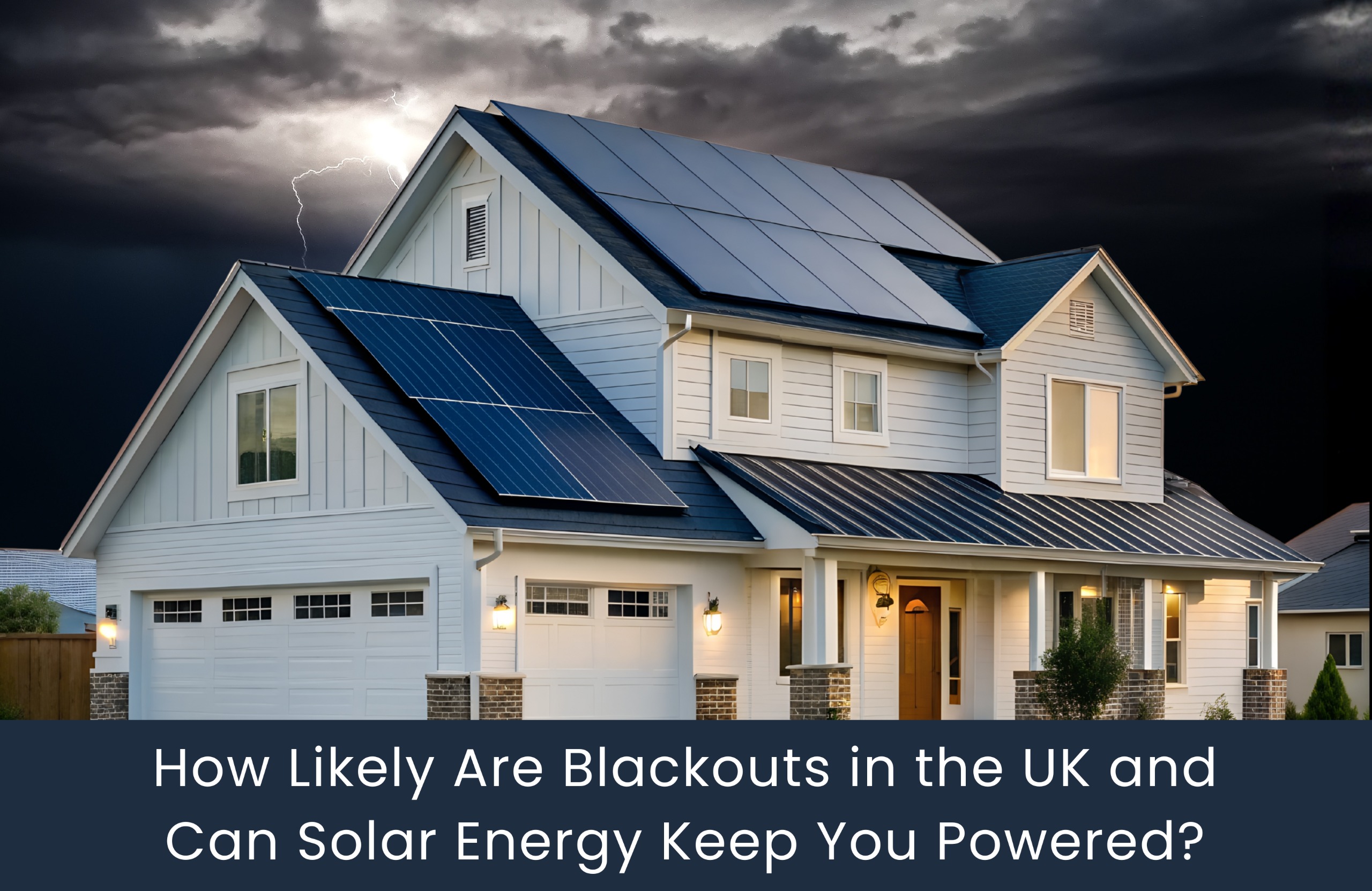 Solar Panels and Blackouts