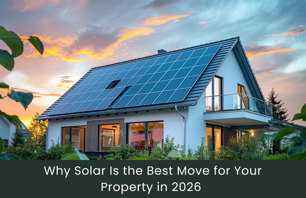Why Solar Is the Best Move for Your Property in 2026
