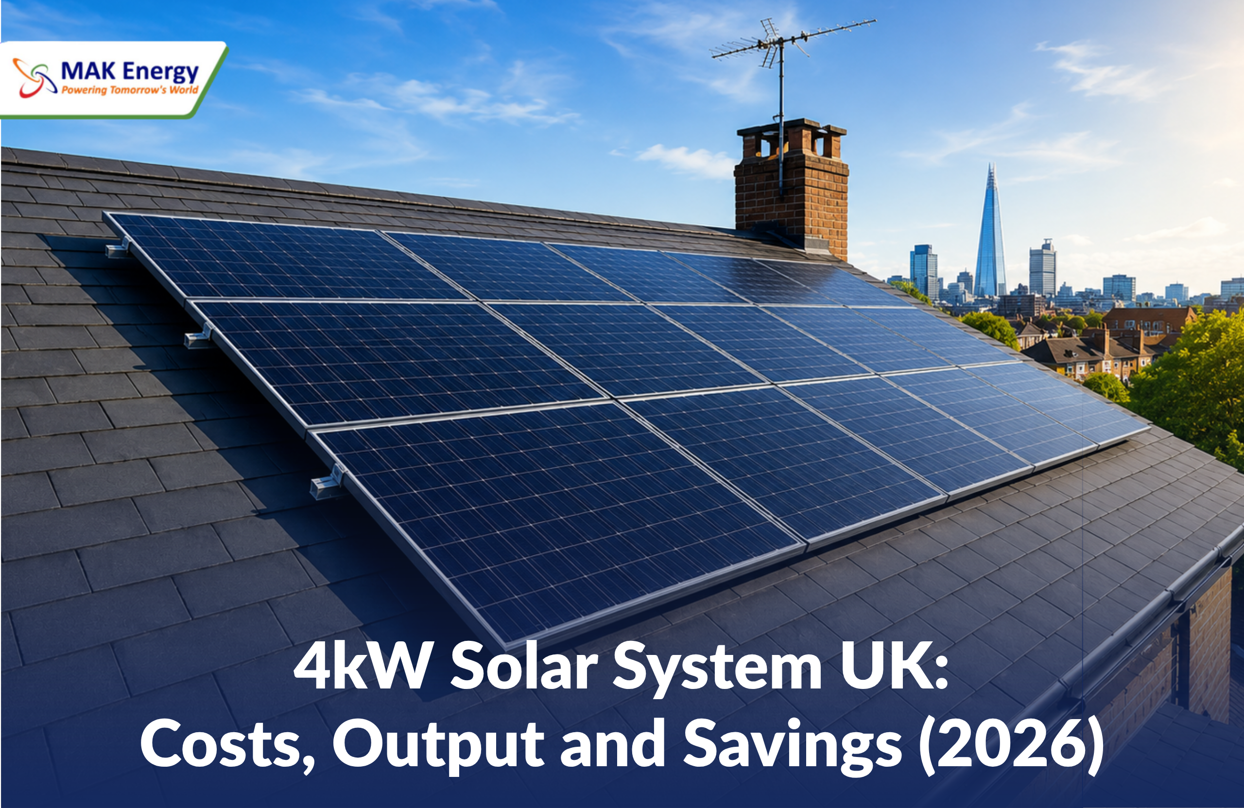 4kW Solar System UK
