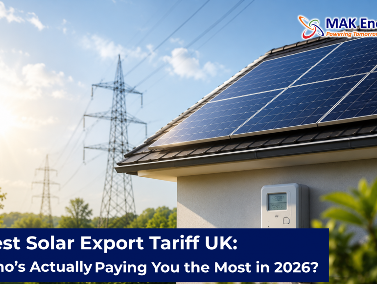 Best Solar Export Tariff UK
