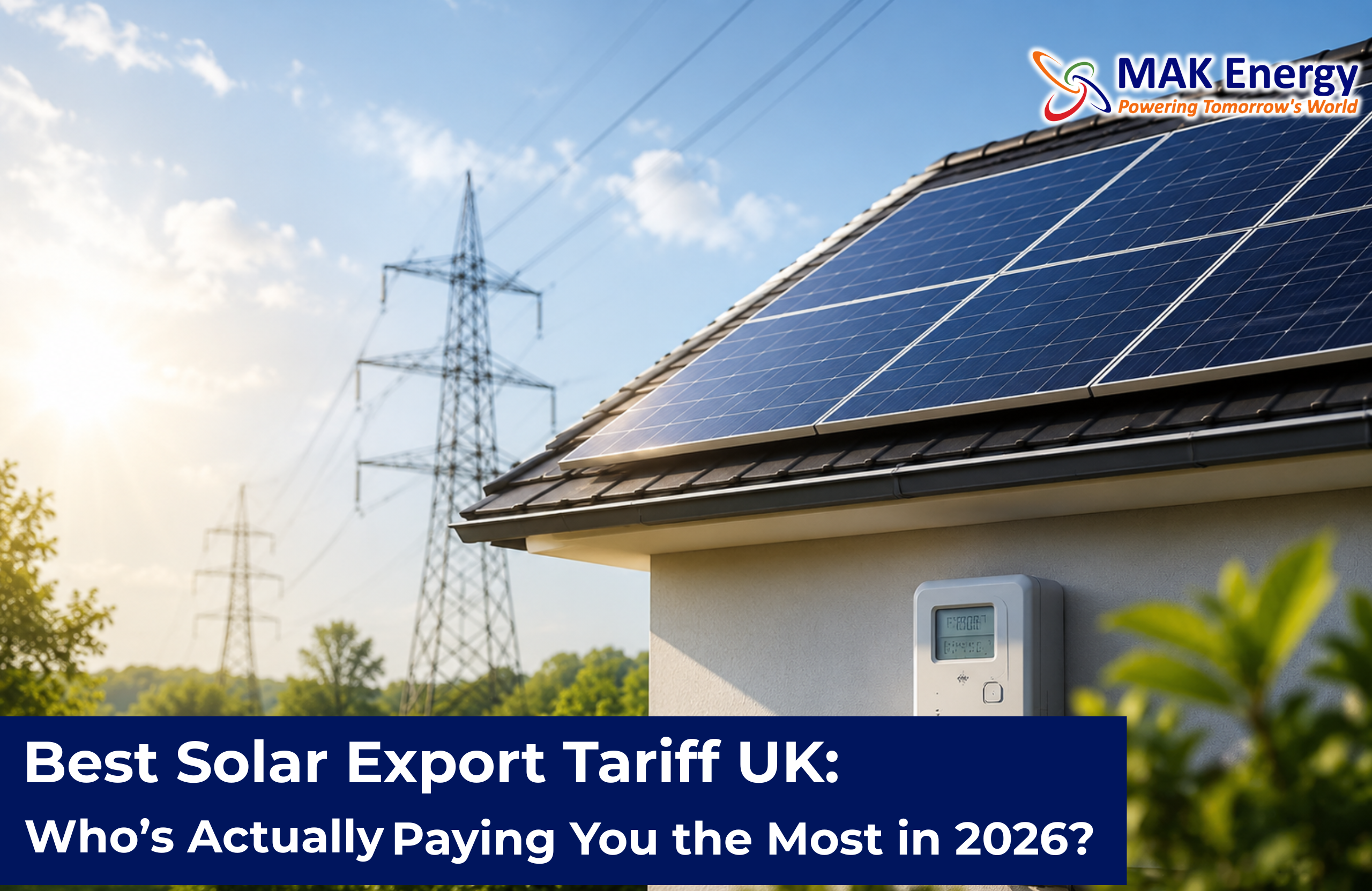 Best Solar Export Tariff UK